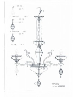 Подвесная люстра Lightstar 695062-foto8