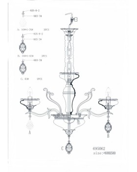 Подвесная люстра Lightstar 695062-foto8