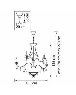 Подвесная люстра Lightstar 700514-foto4