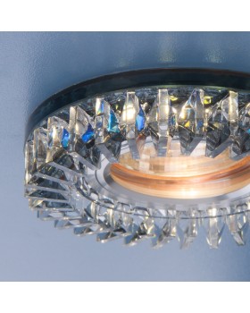 Встраиваемый светильник Elektrostandard 2216 MR16 SBK дымчатый-foto3