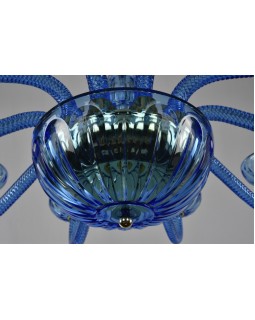 Подвесная люстра Bohemia Ivele Crystal 1311/10/300 G Aq/Aquamarine/M-1H-foto4
