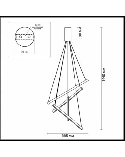 Подвесной светильник Odeon Light 3860/48B-foto3