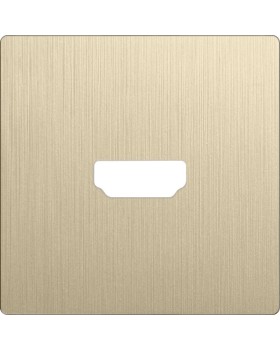 Клавиша Werkel WL10-HDMI-CP шампань рифленый-foto2