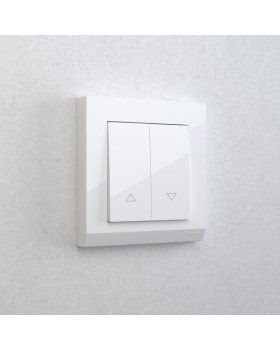 Выключатель Werkel WL01-01-02 (белый)-foto2