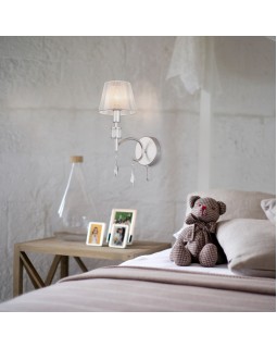 Бра Eurosvet 60092/1 серебро-foto2