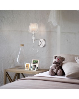 Бра Eurosvet 60092/1 серебро-foto2