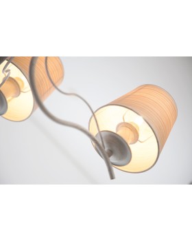 Подвесная люстра Eurosvet 60027/5 белый с золотом-foto4