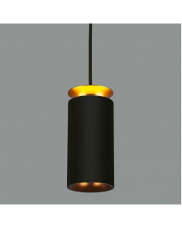 Подвесной светильник Elektrostandard DLS021 9+4W 4200К черный матовый/золото