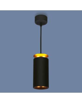 Подвесной светильник Elektrostandard DLS021 9+4W 4200К черный матовый/золото-foto2