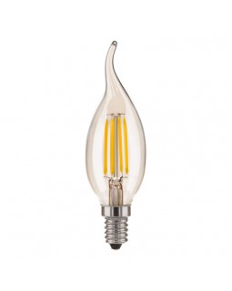 Светодиодная лампа Elektrostandard Свеча на ветру BL130 7W 4200K E14 (CW35 прозрачный)