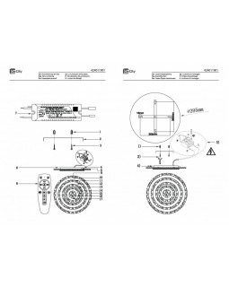 Накладной светильник DeMarkt 424011901-foto2