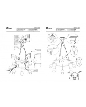 Подвесная люстра DeMarkt 606011908-foto2
