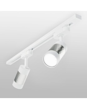 Светильник на шине Elektrostandard Mizar GU10 Белый/серебро (MRL 1007) однофазный-foto5