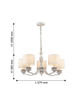 Подвесная люстра Favourite 2700-5P-foto3