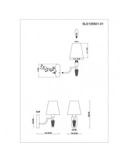 Бра Evoluce SLE105501-01-foto7