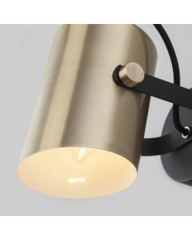 Бра Eurosvet 20093/1 черный/античная бронза-foto2