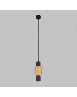 Подвесной светильник Eurosvet 50204/1 LED черный/матовое золото-foto3