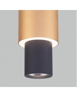 Подвесной светильник Eurosvet 50204/1 LED черный/матовое золото-foto4