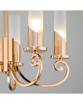 Подвесная люстра Eurosvet 60117/5 золото-foto2