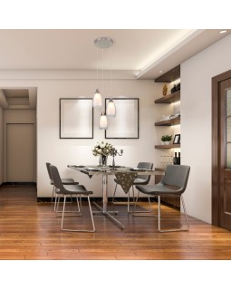 Подвесной светильник Eurosvet 50085/3 хром-foto2