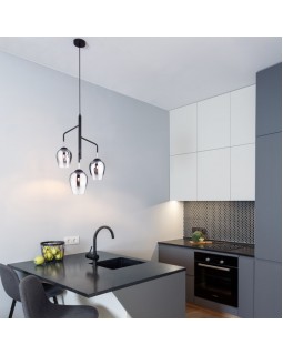 Подвесной светильник Eurosvet 50086/3 хром-foto2