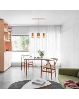 Подвесной светильник Eurosvet 50071/3 античная бронза-foto2