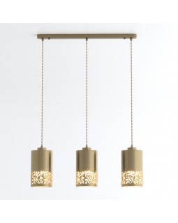 Подвесной светильник Eurosvet 50071/3 античная бронза-foto3