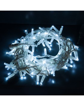 Светодиодная нить Eurosvet 400-101 белый с эффектом мерцания 10м IP65-foto3