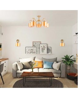 Бра Eurosvet 60070/1 перламутровое золото-foto2