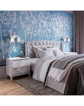 Бра Eurosvet 20080/2 хром/голубой-foto2