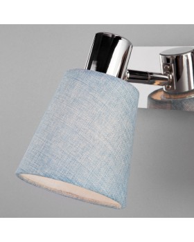 Бра Eurosvet 20080/2 хром/голубой-foto3