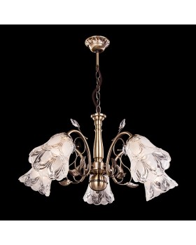 Подвесная люстра Eurosvet 30009/5 античная бронза-foto2