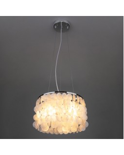 Подвесная люстра Eurosvet 60005/3 хром/перламутр-foto3