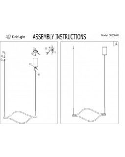 Подвесной светильник Kink Light 08258-60,16P-foto3