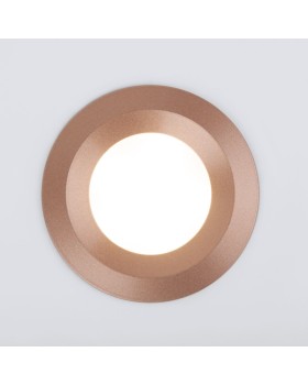 Встраиваемый светильник Elektrostandard 110 MR16 золотой-foto5