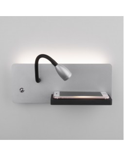 Бра Elektrostandard Kofro R LED серебро/чёрный (MRL LED 1112)-foto2