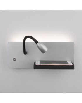 Бра Elektrostandard Kofro R LED серебро/чёрный (MRL LED 1112)-foto2