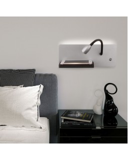 Бра Elektrostandard Kofro R LED серебро/чёрный (MRL LED 1112)-foto3