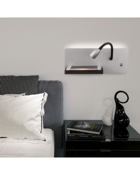 Бра Elektrostandard Kofro R LED серебро/чёрный (MRL LED 1112)-foto3