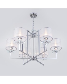 Подвесная люстра Eurosvet 60123/6 хром Smart (60108/6)-foto3