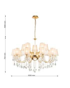 Подвесная люстра Favourite 2868-15P-foto7