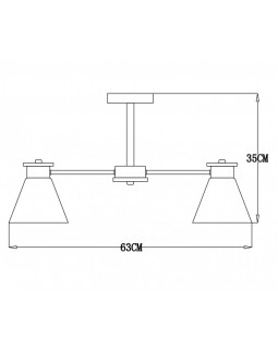 Люстра на штанге ARTE Lamp A1031PL-5WH-foto5