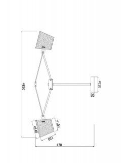 Люстра на штанге Freya FR5108PL-08CH-foto2