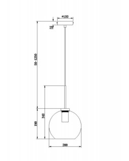 Подвесной светильник Freya FR8002PL-01BS-foto2