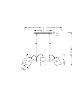 Подвесная люстра Freya FR4005PL-03WB-foto3