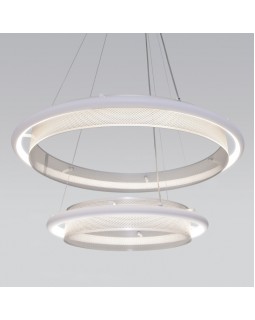 Подвесная люстра Eurosvet 90241/2 белый/ серебро Smart-foto3