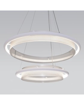 Подвесная люстра Eurosvet 90241/2 белый/ серебро Smart-foto3