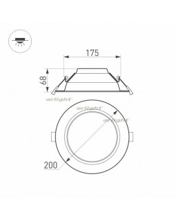 Светильник Downlight Arlight 022521(1)-foto6
