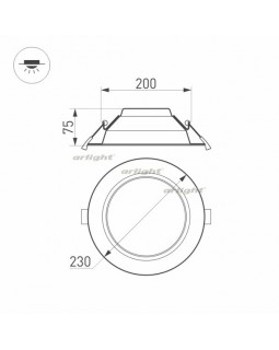 Светильник Downlight Arlight 022522(1)-foto4