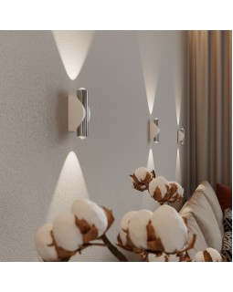 Бра Elektrostandard Steel LED белый/сталь (40109/LED)-foto2